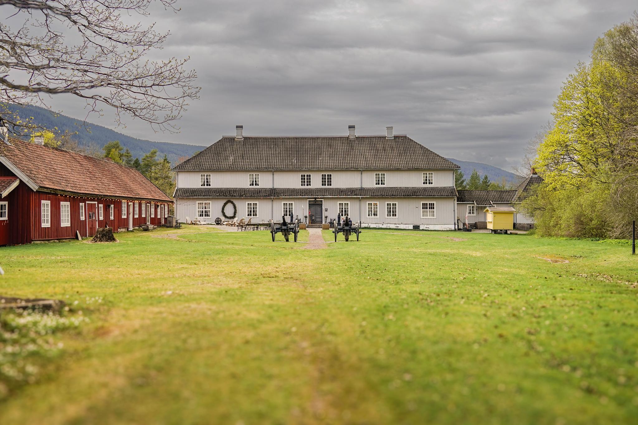 Praktfulle Eidsfos Hovedgård