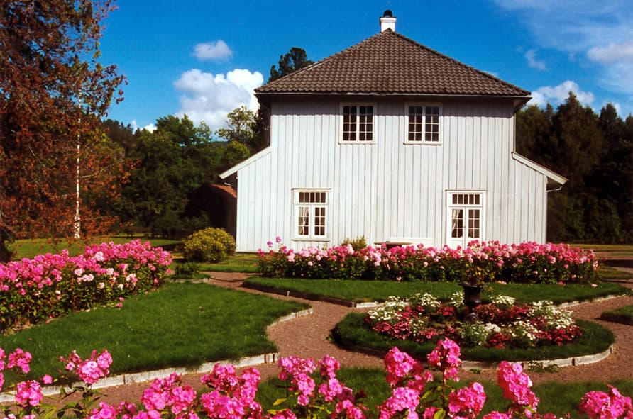 Hageanlegget på Eidsfos Hovedgård